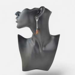 Baltic amber earrings for women